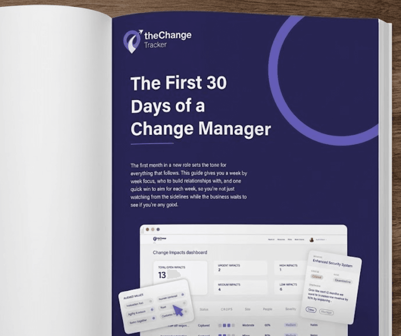 The First 30 Days of a Change Manager